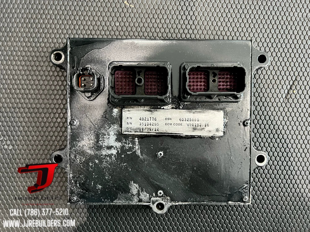 OEM Cummins ISL Engine Control Module, ECM, ECU, CM850, 4921776, 49217 ...
