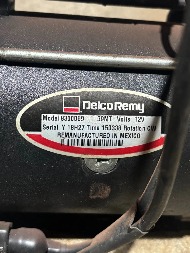 OEM Delco Remy 39MT 12V Starter 8300059