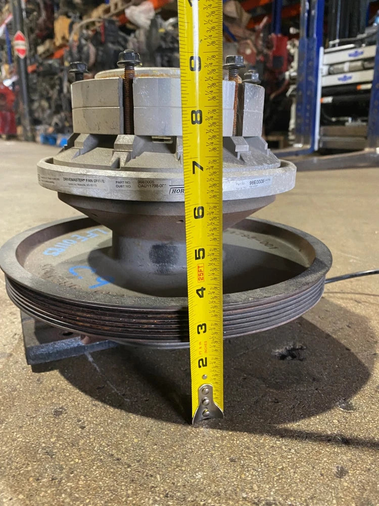 OEM Horton Fan Clutch off Caterpillar C9 Engine, 98E0005, MFR-3GYQ8-98E0005