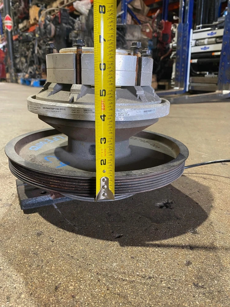 OEM Horton Fan Clutch off Caterpillar C9 Engine, 98E0005, MFR-3GYQ8-98E0005