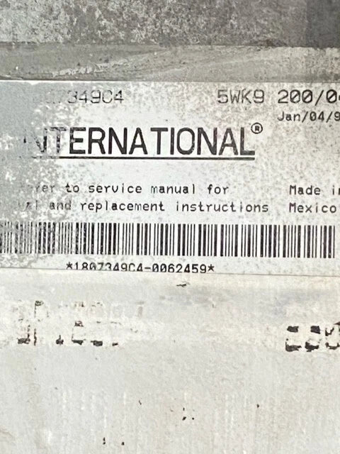 OEM International DT466E Diesel Engine Control Module, ECM, ECU, 1807349C4