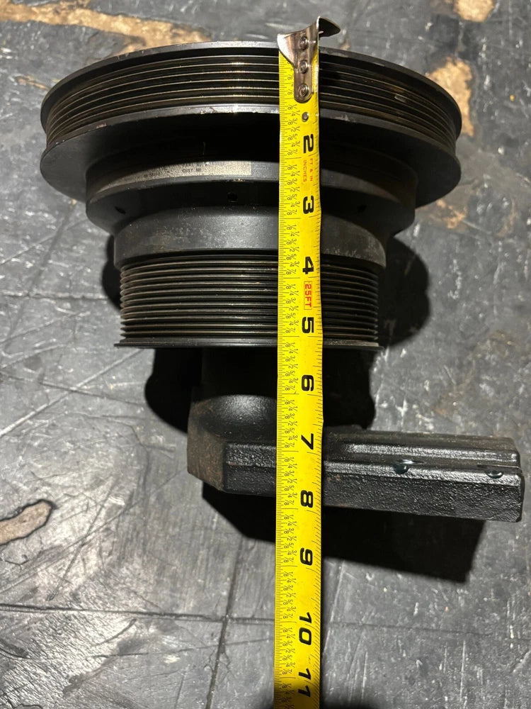 OEM Paccar MX-13 Diesel Engine Dual Pulley Fan Clutch 99A9590, 98A9590