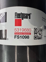 Cummins OEM Fleetguard FS1098 Fuel Filter with Fuel Filter Head 5319680 5321056