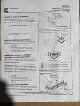 Fleetguard OEM AH55600VE Air Direct Flow Cleaner Air Filter Cummins 5289929