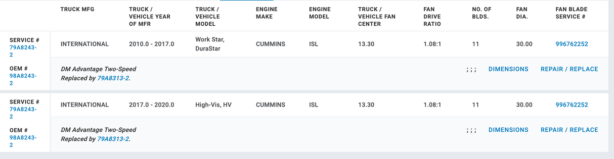 Horton Fan Clutch for Cummins ISL Engine 79A8243-2 98A8243-2 4075857C1