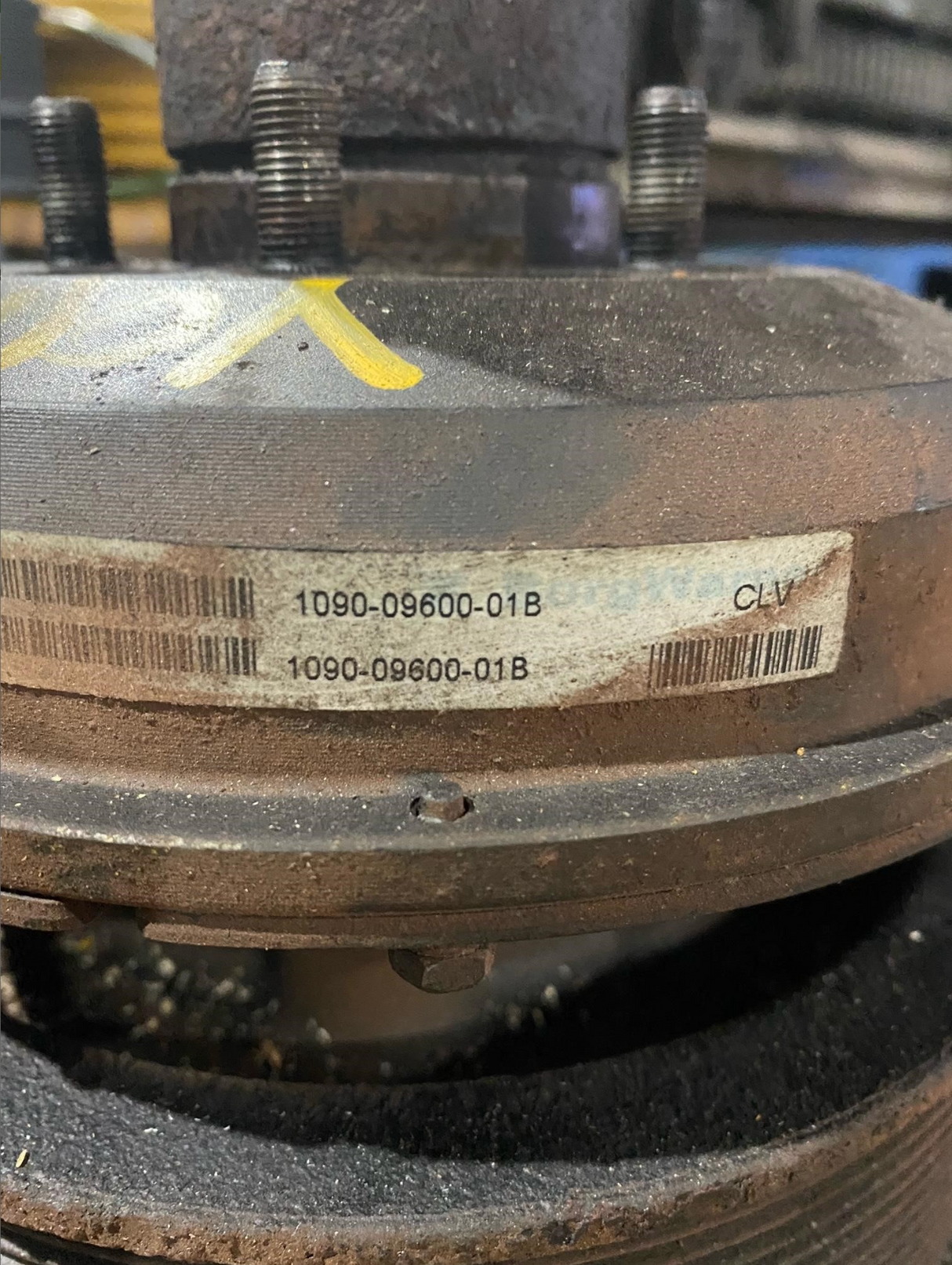 Borgwarner fan clutch for mack and volvo 1090-09600-01b