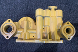Caterpillar c13 diesel engine oil filter housing