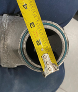 Cummins oem diesel engine air transfer pipe 3883977
