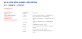 Allison 2200HS Automatic Transmission 6311036476