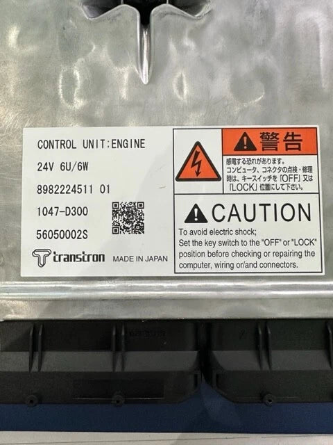 Transtron Control Module, ECM for Isuzu 6UZ1 Engine 8981359691, 8982224511 01