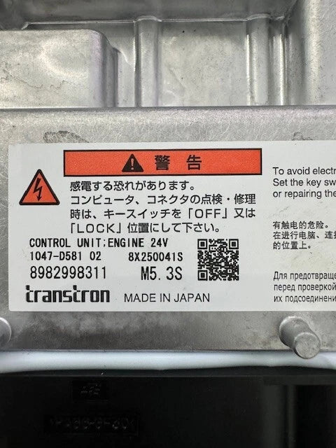 Transtron ECM for Isuzu 4HK1 Diesel Engine 8983614170, 8982998311, 24V