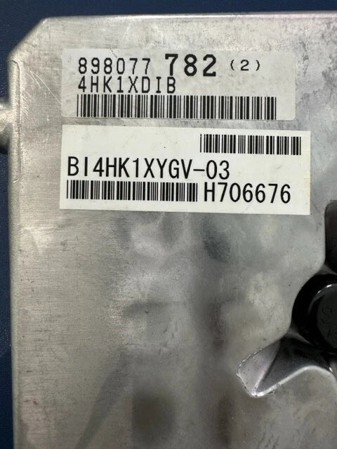 Transtron ECM for Isuzu 4HK1 Engine 8980777822, 898202783001, 12V
